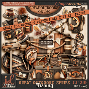 CU & PU 219 ~ Great Outdoor Series ~ Fishing