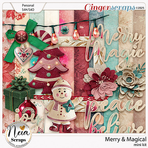 Merry & Magical - Mini Kit - by Neia Scraps