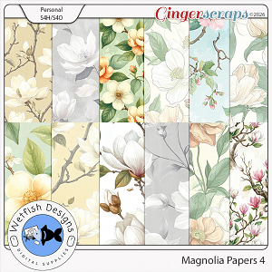 Magnolia Papers 4 by Wetfish Designs  