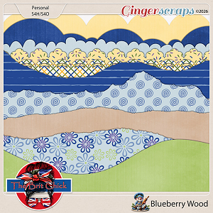 Blueberry Wood Borders By The Brit Chick