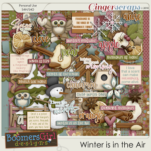 Winter is in the Air by BoomersGirl Designs