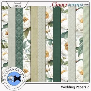 Wedding Papers 2 by Wetfish Designs