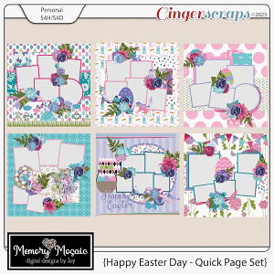 Happy Easter Day-Quick Page Set by Memory Mosaic