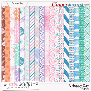 A Hoppy Day - Papers - by Neia Scraps