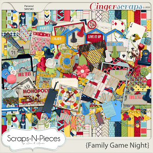 Family Game Night Bundle - Scraps N Pieces