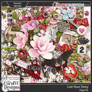 Live Your Story Page Kit