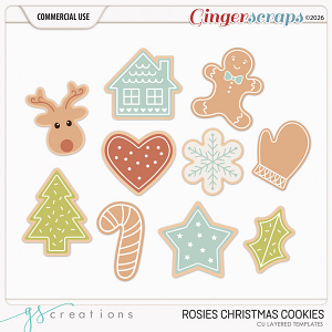 Rosies Christmas Cookies (CU) by GS Creations