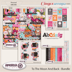 To The Moon And Back - Bundle by Aprilisa Designs