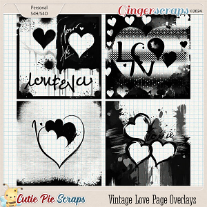 Vintage Love Page Overlays 05