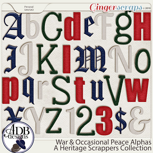 War and Occasional Peace Alphas by ADB Designs