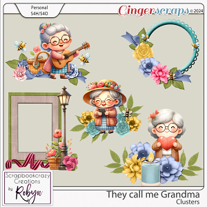 They call me Grandma Clusters by Scrapbookcrazy Creations