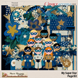 My Super Star Page Kit by Moore Blessings Digital Design 