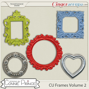 Commercial Use Frames Volume 2 by Connie Prince.