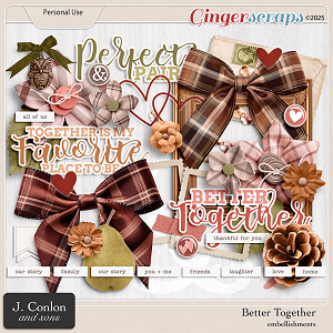 Better Together Embellishments by J. Conlon and Sons