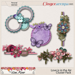 Love is in the Air Cluster Pack from Designs by Lisa Minor