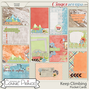 Keep Climbing - Pocket Cards by Connie Prince