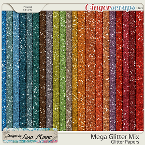 Mega Glitter Mix from Designs by Lisa Minor
