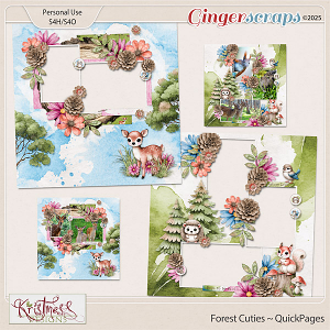 Forest Cuties QuickPages