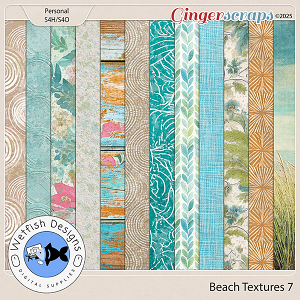 Beach Textures 7 by Wetfish Designs  