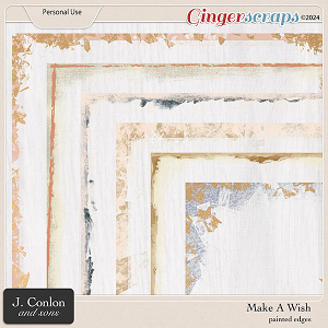 Make A Wish Painted Edges by J. Conlon and Sons