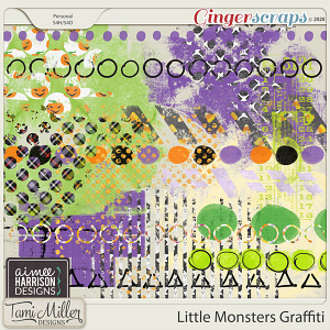 Little Monsters Graffiti by Aimee Harrison and Tami Miller