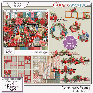 Cardinals Song Collection by Scrapbookcrazy Creations
