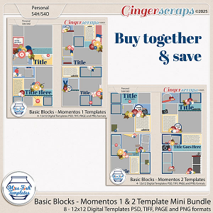 Basic Blocks - Momentos 1 & 2 Template Mini Bundle