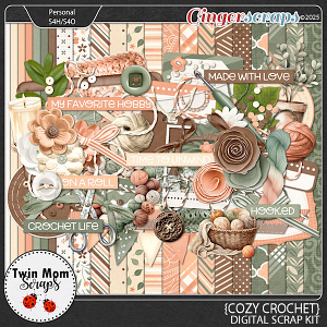 Cozy Crochet - KIT by Twin Mom Scraps