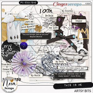 This is Me - Artsy Bits - by Neia Scraps