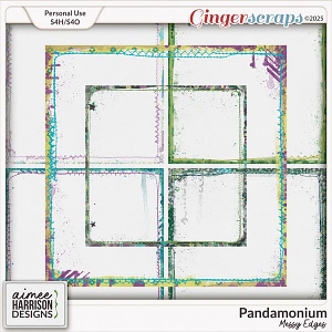 Pandamonium Messy Edges by Aimee Harrison