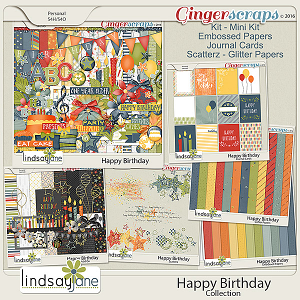 Happy Birthday Collection by Lindsay Jane