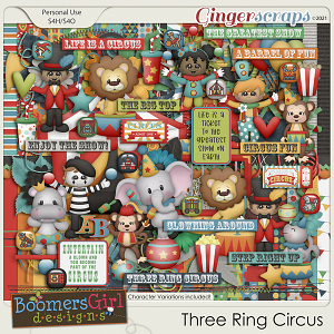 Three Ring Circus by BoomersGirl Designs