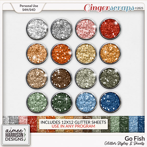Go Fish Glitters by Aimee Harrison