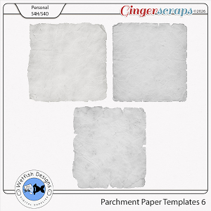 CU Parchment Paper Templates 6 by Wetfish Designs   