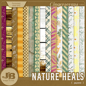 Nature Heals Papers by JB Studio