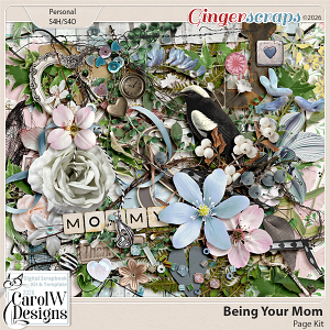 Being Your Mom-Page Kit