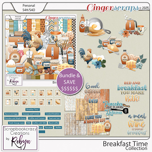Breakfast Time Collection by Scrapbookcrazy Creations
