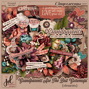 Grandparents Are The Best Grownups {Elements}