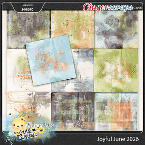 Joyful June 2026 Painted Papers