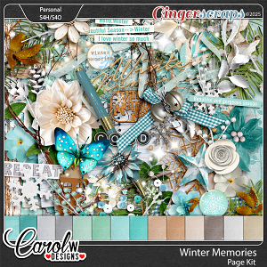 Winter Memories-Page Kit