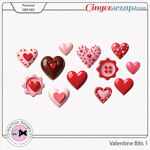 Valentine Bits 1 by Wetfish Designs