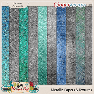 CU/PU Metallic Papers by The Scrappy Kat