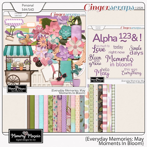 Everyday Memories: May-Moments In Bloom by Memory Mosaic