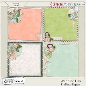 Wedding Day - PreDeco Papers