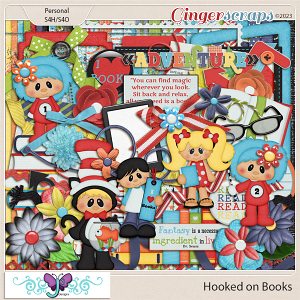 Hooked On Books by Triple J Designs