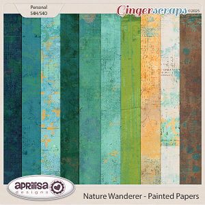 Nature Wanderer - Painted Papers by Aprilisa Designs