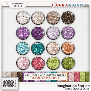 Imagination Station Glitters by Aimee Harrison