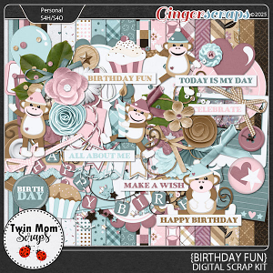 Birthday Fun - KIT by Twin Mom Scraps