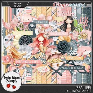 Sea Life - KIT by Twin Mom Scraps