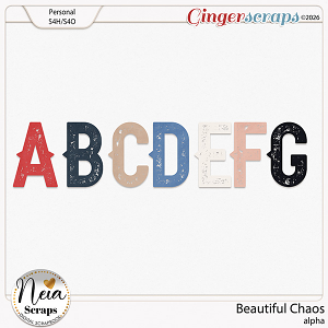 Beautiful Chaos - Alpha - by Neia Scraps